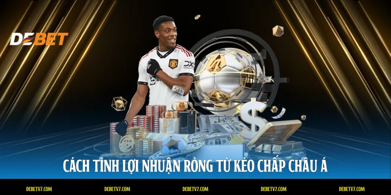 Cách tính lợi nhuận ròng từ kèo chấp châu Á